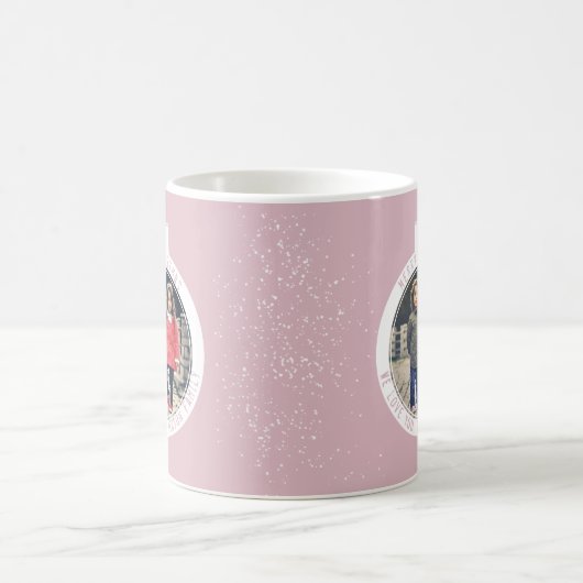 Mug Noël Balle Pastel Rose (Centre)