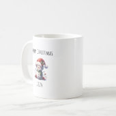 Mug Noël belle bonhomme de neige muqueuse (Devant gauche)