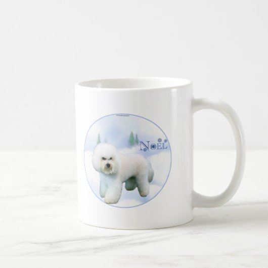 Mug Noel Bichon Frise (Droite)
