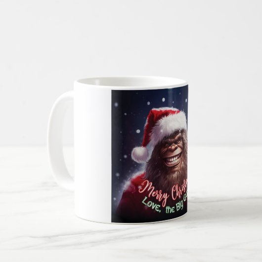 Mug Noël Bigfoot (Devant gauche)