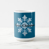 Mug Noël blanc bleu (Centre)