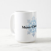 Mug Noël blanc clair (Devant gauche)