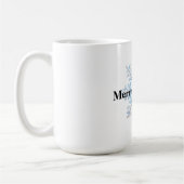Mug Noël blanc clair (Gauche)