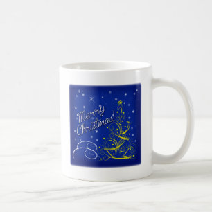 Mug Noël bleu