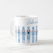 MUG NOËL BLEU NUTCRACKERS (Devant gauche)