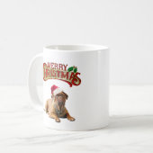 Mug Noël Bordeauxdog (Devant gauche)