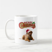 Mug Noël Bordeauxdog (Gauche)