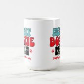 Mug Noël Boston Terrier Chien Maman (Centre)