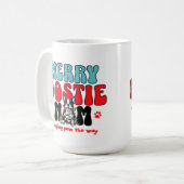 Mug Noël Boston Terrier Chien Maman (Devant gauche)