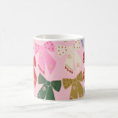 Mug Noël Bows Coquette rose (Centre)