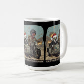 Mug Noël britannique drôle (Devant droit)