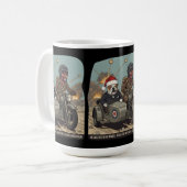 Mug Noël britannique drôle (Devant gauche)