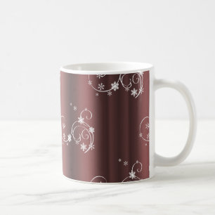 Mug Noël Brown de perles métalliques