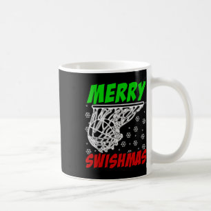 Mug Noël Bysketbyll Joyeux Swishmas Père Noël Xmas Gif