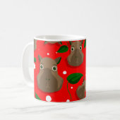 Mug noël capybara (Devant gauche)