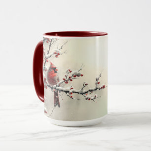 Mug Noël Cardinal Rouge