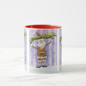 Mug Noël Caricature mignonne, je crois en Père Noël (Centre)
