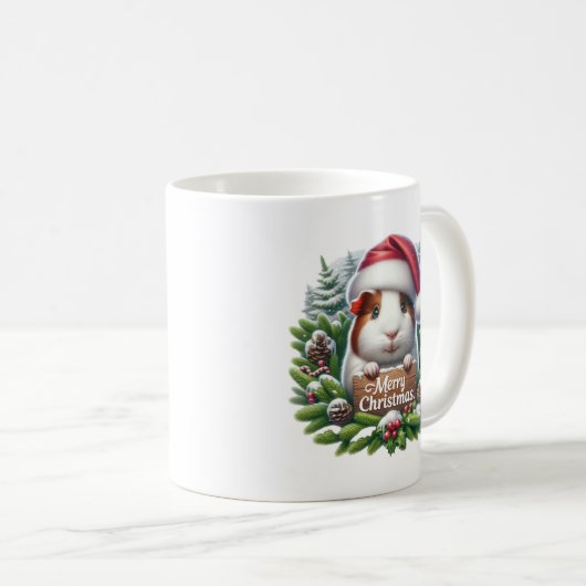 Mug Noël Cavia (Devant droit)