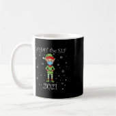 Mug Noël Ce que l'Elf 2021 amusent Noël (Gauche)