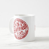 Mug Noël "Certified Nice" (Devant gauche)