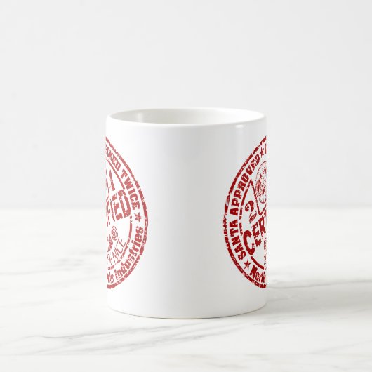 Mug Noël "Certified Nice" (Centre)