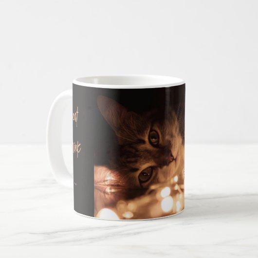 Mug Noël Chat Be Furry (Devant gauche)