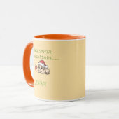 Mug Noël Chat Mignon et Vilain (Devant gauche)