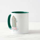 Mug Noël chez HOGWARTS™ - Graphique de cookies (Devant gauche)