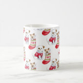 Mug Noel Chien & Chat Stockings (Centre)