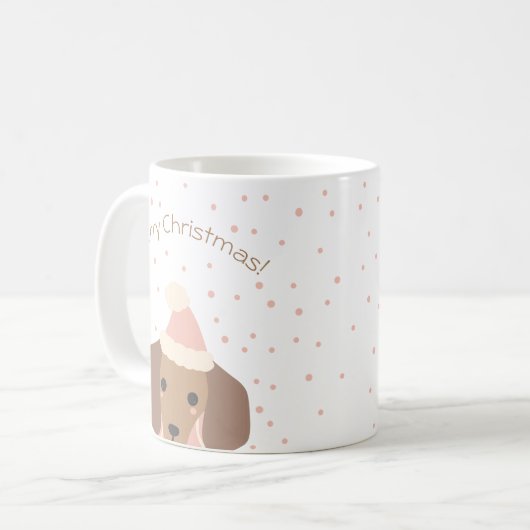 Mug Noel Chien Chien Chien Chien Chien Chien Chien Cou (Devant gauche)