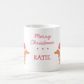 Mug Noël Chien Dachshund (Centre)