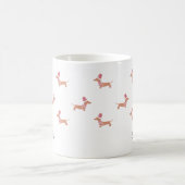 Mug Noël Chien Teckel (Centre)
