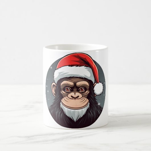Mug Noël chimpanzé (Centre)