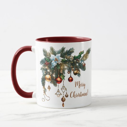 Mug Noël classique (Gauche)