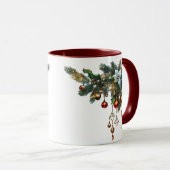 Mug Noël classique (Devant droit)