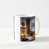 Mug Noël classique, 11 oz (Devant droit)