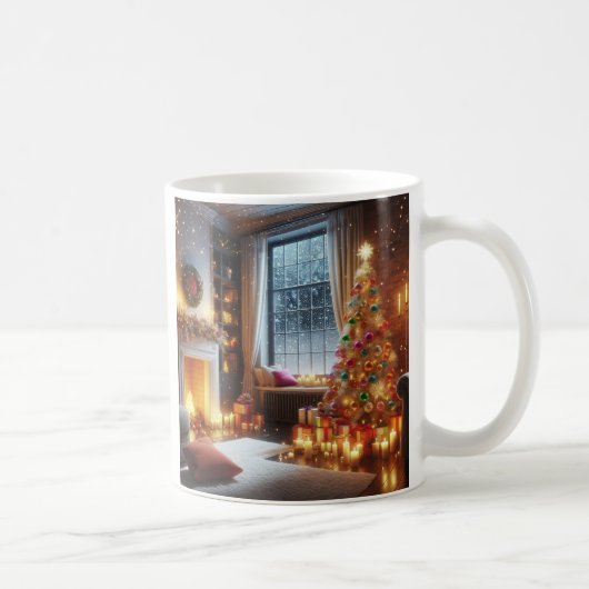 Mug Noël classique, 11 oz (Droite)