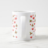 Mug Noël Cœurs & Houx (Dos)