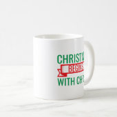 Mug noël commence avec christ-15523 (Devant droit)