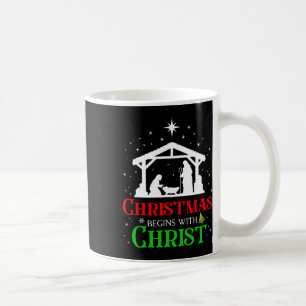 Mug Noël Commence Avec Christ Christian Religious J