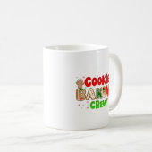 Mug Noël Cookie Baking Crew Group Correspondance de No (Devant droit)