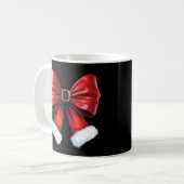 Mug Noël Coquette Bow (Devant gauche)
