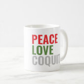 Mug Noël Coquito moderne (Devant droit)