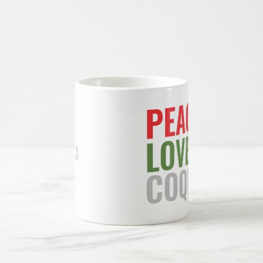 Mug Noël Coquito moderne (Centre)