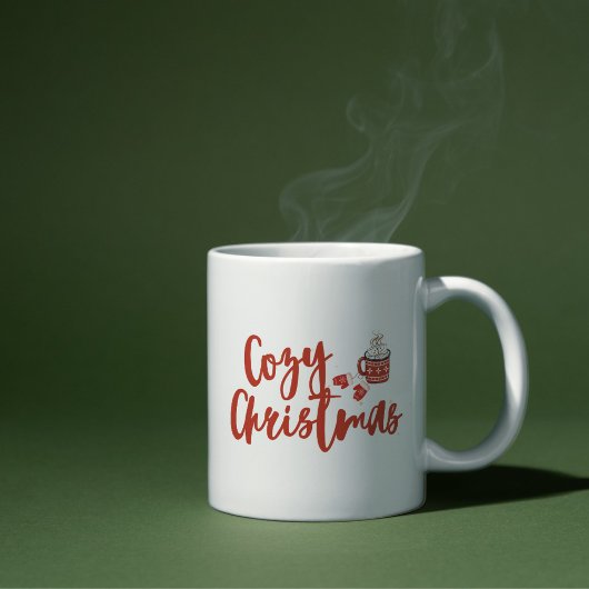 Mug Noël cosy : Hot Cocoa & Mittens Design