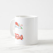 Mug Noël Cousin Crew Santa Hat Hommes Femmes Enfants (Devant gauche)