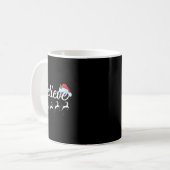Mug Noël - Croire au Père Noël (Devant gauche)