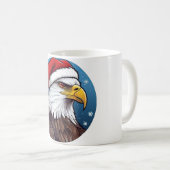 Mug Noël d'aigle (Devant droit)