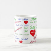 Mug Noël dans le monde (Centre)