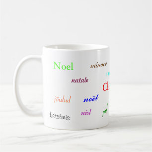 Mug Noël Dans Le Monde En Blanc II